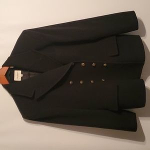 Vintage CLUB MONACO late 80's double breaster Wool Pea Coat Jacket